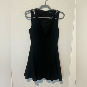 BCBGMaxAzria Black Mini Dress